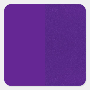 Custom Purple Split Glitter Sticker
