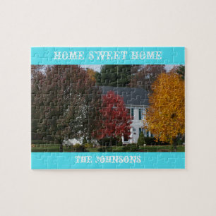 Custom Puzzle of Your House in Tin