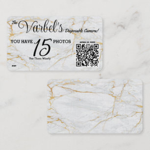 Custom QR Cards for Party Photos