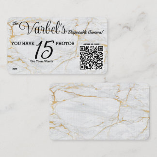 Custom QR Cards for Party Photos