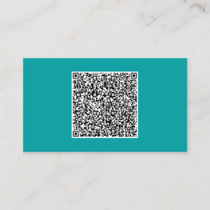 Custom QR Code Business Card Your Own Design