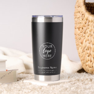 Custom QR Code Business Logo Insulated Tumbler