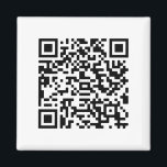 Custom QR Code business Magnet<br><div class="desc">Custom QR Code business magnet</div>