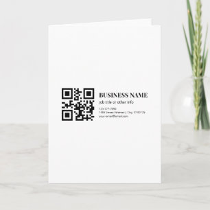 Custom QR Code Business Name Template