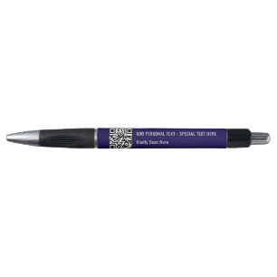 Custom QR Code Business Promo Design pen