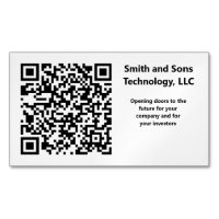 Custom QR Code Linked to your Website