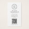 Custom QR Code Logo Photo Business Cards