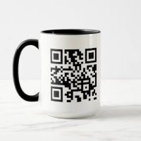 Custom QR Code Mug