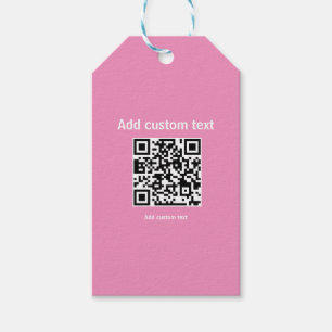 custom QR code personalized website pink Tags