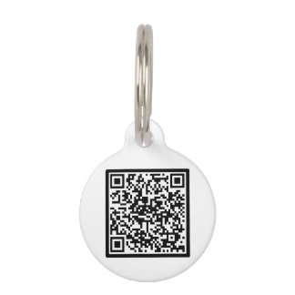Custom QR Code Pet ID Profile Tag