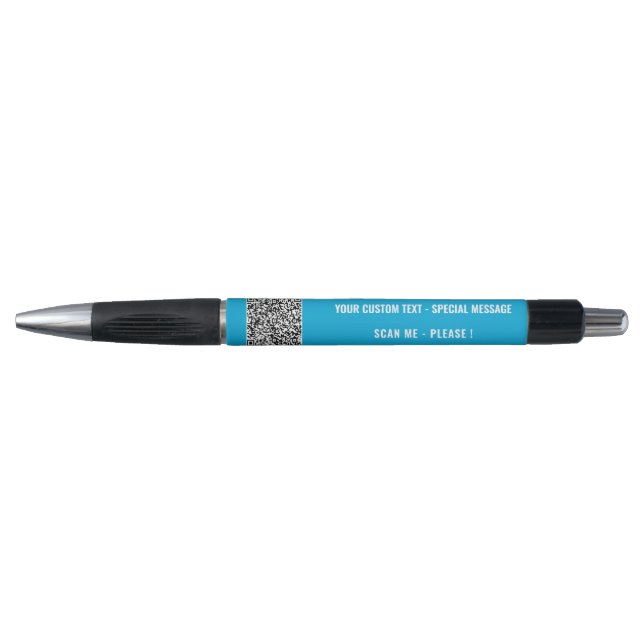 Custom QR Code Scan Info and Text Pen (Front)