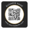 Custom QR Code Text Black White