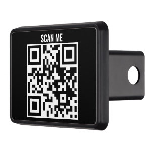 Custom QR Code Trailer Hitch Cover