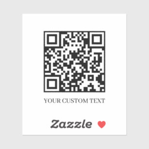 Custom QR Code   Upload Your Own Text Design