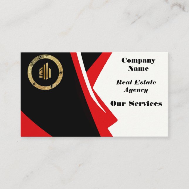 Custom QR code vibrant professional Business Card (Front)