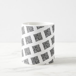 Custom QR Code Your Funny Mug Gift Choose Colours
