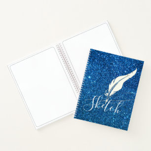Custom quill pen  notebook