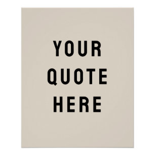 Custom Quote Banner Personalized Your Quote Wall Poster