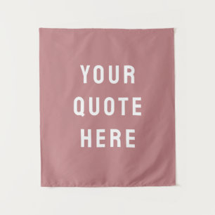 Custom Quote Banner Personalized Your Wall Nursery Tapestry