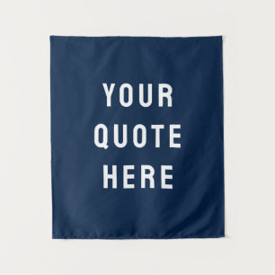 Custom Quote Banner Personalized Your Wall Nursery Tapestry