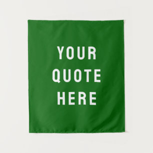 Custom Quote Banner Personalized Your Wall Nursery Tapestry