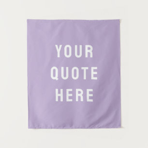 Custom Quote Banner Personalized Your Wall Nursery Tapestry