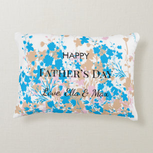 Custom Quote Design for Dad’s Special Day Accent Pillow