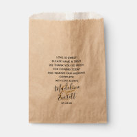 Custom Quote Text Wedding Love is Sweet Treat