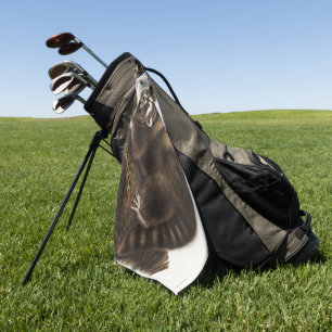 Custom Raccoon Camping Gear Kids Room Deco Golf Towel