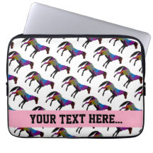 Custom Racehorse Laptop Sleeve