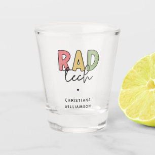 Custom Rad Tech Radiologic Technologist Radiology Shot Glass