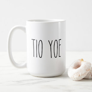 Custom RAE DUNN inspired TIO YOE Coffee Mug