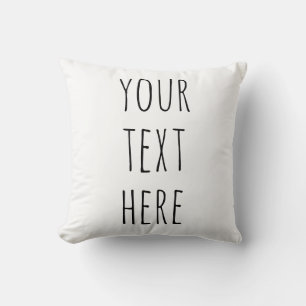 Custom Rae Dunn Text Pillow   Personalized Gifts 