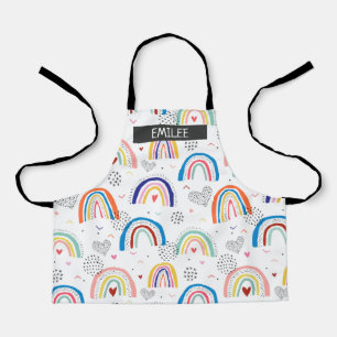 Custom Rainbow All-Over Print Apron