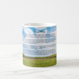 Custom Rainbow Bridge Mug, MALE Dog Coffee Mug