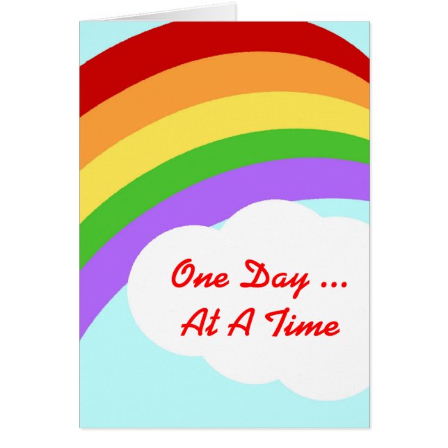 Custom Rainbow Card (Front)