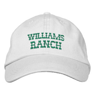 Custom Ranch Name Embroidered Hat