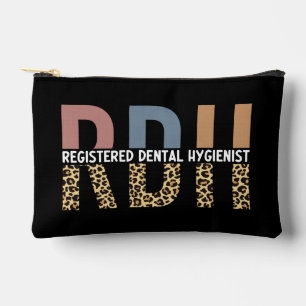 Custom RDH Registered Dental Hygienist Gifts Accessory Pouch