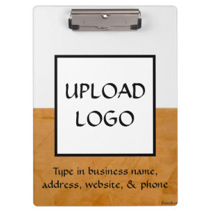 Custom Real Estate Agent Logo Clipboard
