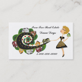 Custom Real Estate Business Card