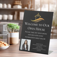 Custom Real Estate Company Open House Welcome