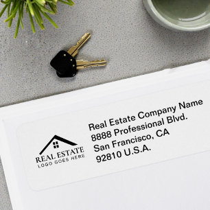 Custom Real Estate Return Address Personalized 