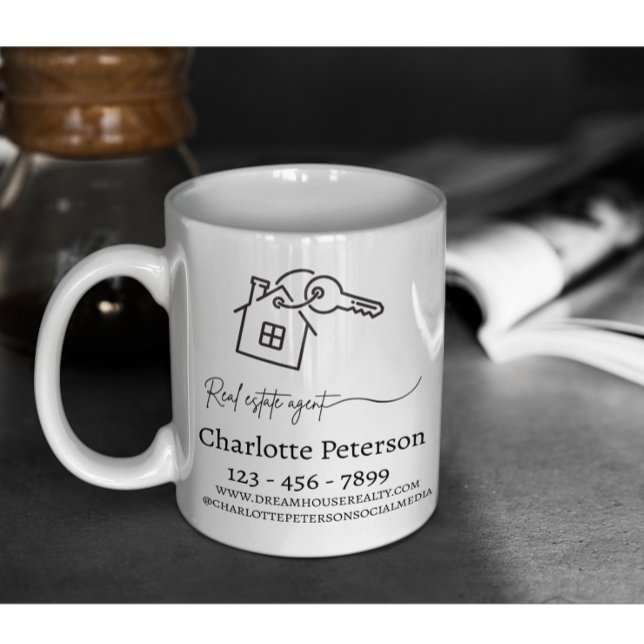 Custom Realtor Coffee Mug (Creator Uploaded)