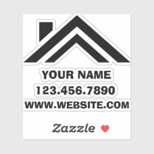 Custom Realtor Real Estate Name Car Truck SUV Viny