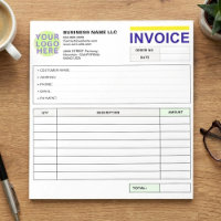 Custom Receipt Books | Logo, Sales Order Form
