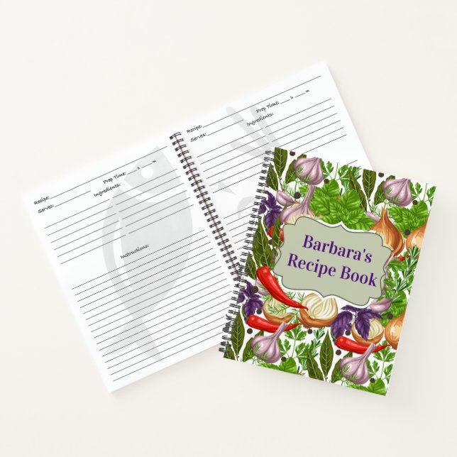 Custom Recipe Book (Inside)