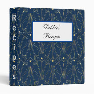 Custom Recipes Binder. Binder