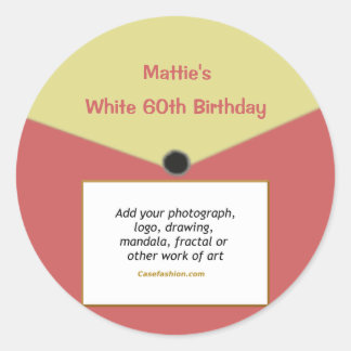 Custom Record Label Sticker V2