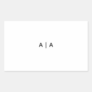 Custom Rectangle Stickers, Format: Sheet of Sticke Sticker