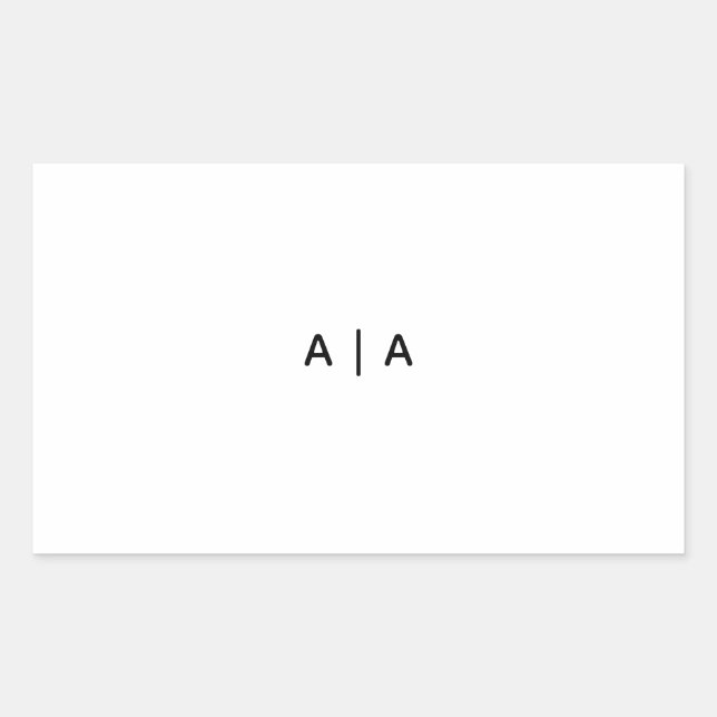 Custom Rectangle Stickers, Format: Sheet of Sticke Sticker (Front)